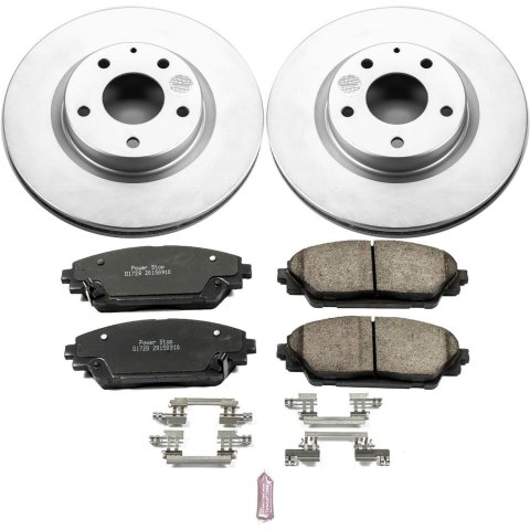 Power Stop 17-18 Mazda 3 Front & Rear Z17 Evolution Geomet Coated Brake Kit (1x psbCRK7515, 1x psbCRK6971) thumbnail 5