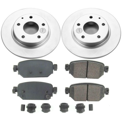 Power Stop 17-18 Mazda 3 Front & Rear Z17 Evolution Geomet Coated Brake Kit (1x psbCRK7515, 1x psbCRK6971) thumbnail 7