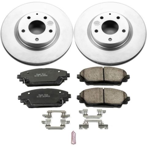 Power Stop 17-18 Mazda 3 Front & Rear Z17 Evolution Geomet Coated Brake Kit (1x psbCRK7515, 1x psbCRK6971) thumbnail 9