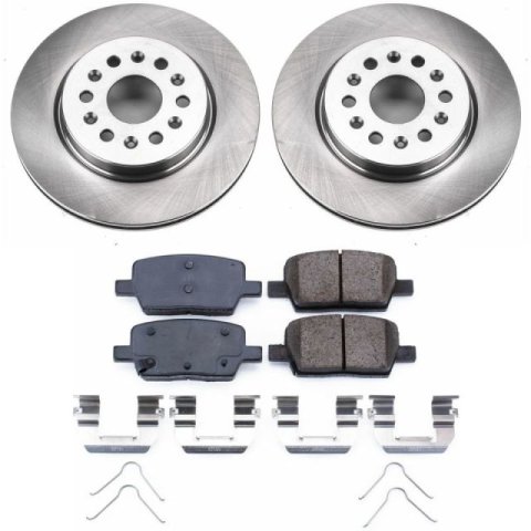 Power Stop 17-18 Cadillac XT5 Front & Rear Autospecialty Brake Kit (1x psbKOE7411, 1x psbKOE7883) thumbnail 2