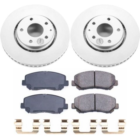 Power Stop 16-18 Mazda CX-5 Front & Rear Z17 Evolution Geomet Coated Brake Kit (1x psbCRK7516, 1x psbCRK7689) thumbnail 6