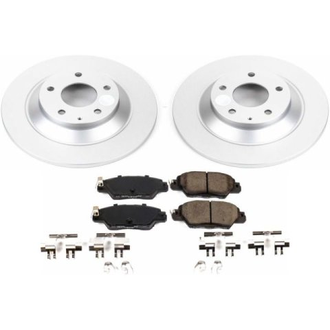 Power Stop 16-18 Mazda CX-5 Front & Rear Z17 Evolution Geomet Coated Brake Kit (1x psbCRK7516, 1x psbCRK7689) thumbnail 7