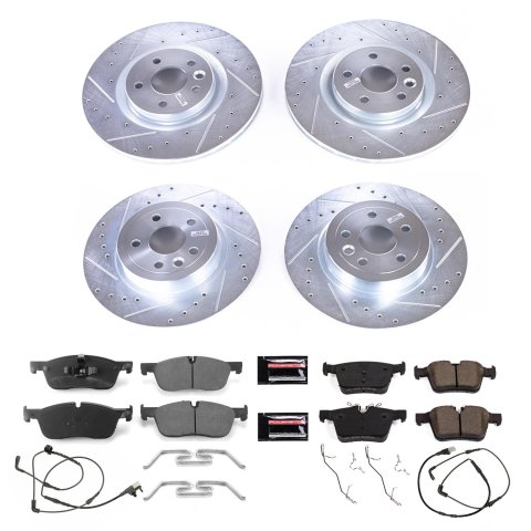 Power Stop 16-18 Land Rover Range Rover Evoque Front & Rear Z23 Evolution Sport Brake Kit (1x psbK7994, 1x psbK7991) thumbnail 6