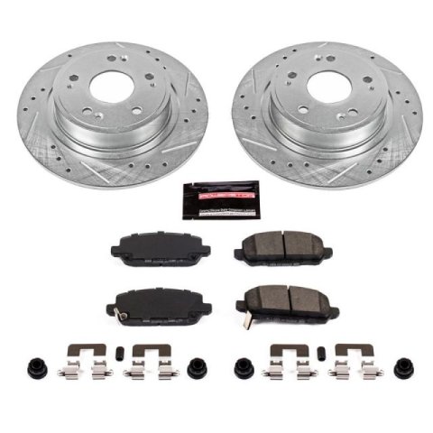 Power Stop 16-18 Honda HR-V Front & Rear Z23 Evolution Sport Brake Kit (1x psbK6777, 1x psbK7340) thumbnail 5