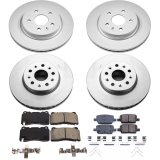 Power Stop 16-18 Cadillac CT6 Front & Rear Z17 Evolution Geomet Coated Brake Kit (1x psbCRK7289, 1x psbCRK7882) thumbnail 4