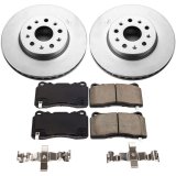 Power Stop 16-18 Cadillac CT6 Front & Rear Z17 Evolution Geomet Coated Brake Kit (1x psbCRK7289, 1x psbCRK7882) thumbnail 9
