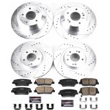 Power Stop 15-19 Kia Sorento Front & Rear Z23 Evolution Sport Brake Kit (1x psbK7064, 1x psbK7062) thumbnail 8