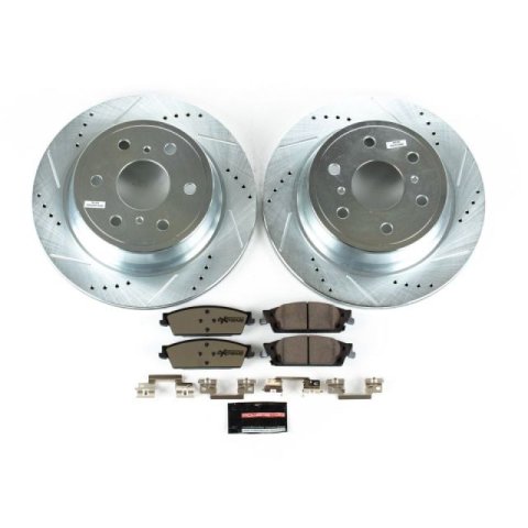 Power Stop 15-19 Cadillac Escalade Front & Rear Z36 Truck & Tow Brake Kit (1x psbK6562-36, 1x psbK2069-36) thumbnail 1