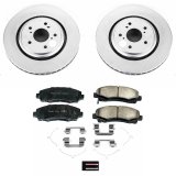 Power Stop 15-19 Acura TLX Front & Rear Z17 Evolution Geomet Coated Brake Kit (1x psbCRK7214, 1x psbCRK7216) thumbnail 1