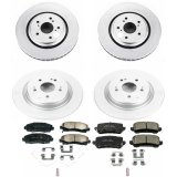 Power Stop 15-19 Acura TLX Front & Rear Z17 Evolution Geomet Coated Brake Kit (1x psbCRK7214, 1x psbCRK7216) thumbnail 2