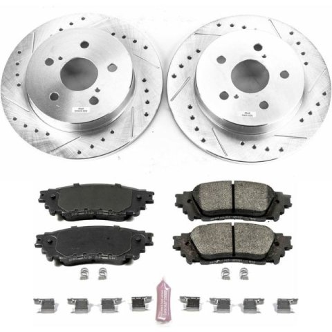Power Stop 15-17 Lexus NX200t Front & Rear Z23 Evolution Sport Brake Kit (1x psbK4713, 1x psbK7739) thumbnail 3