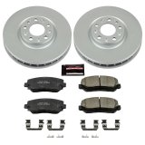 Power Stop 15-17 Chrysler 200 Front & Rear Z17 Evolution Geomet Coated Brake Kit (1x psbCRK6543, 1x psbCRK6372) thumbnail 9