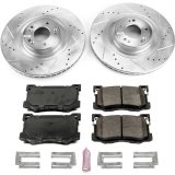 Power Stop 15-16 Hyundai Genesis Front & Rear Z23 Evolution Sport Brake Kit (1x psbK5848, 1x psbK7371) thumbnail 9
