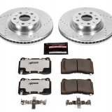 Power Stop 14-18 Cadillac CTS Front & Rear Z26 Street Warrior Brake Kit (1x psbK7777-26, 1x psbK6991-26) thumbnail 6