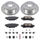 Power Stop 14-15 Lexus IS250 Front & Rear Z23 Evolution Sport Brake Kit (1x psbK6930, 1x psbK6990) thumbnail 1