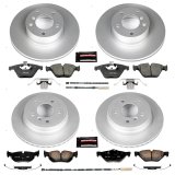 Power Stop 13-15 BMW X1 Front & Rear Z23 Evolution Sport Coated Brake Kit (1x psbCRK6073, 1x psbCRK7008) thumbnail 4