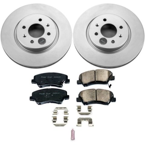 Power Stop 12-18 Kia Rio Front & Rear Z17 Evolution Geomet Coated Brake Kit (1x psbCRK6507, 1x psbCRK6499) thumbnail 3