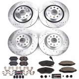 Power Stop 12-17 Volkswagen CC Front & Rear Z23 Evolution Sport Brake Kit (1x psbK4628, 1x psbK7175) thumbnail 4