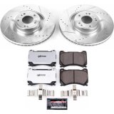 Power Stop 12-14 Hyundai Genesis Front & Rear Z26 Street Warrior Brake Kit (1x psbK5848-26, 1x psbK5928-26) thumbnail 6