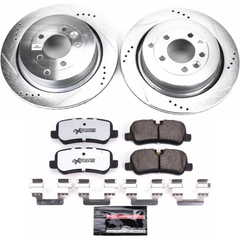 Power Stop 11-16 Land Rover LR4 Front & Rear Z36 Truck & Tow Brake Kit (1x psbK6564-36, 1x psbK7683-36) thumbnail 5