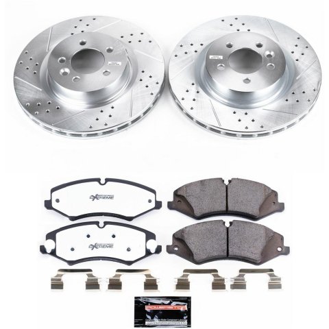 Power Stop 11-16 Land Rover LR4 Front & Rear Z36 Truck & Tow Brake Kit (1x psbK6564-36, 1x psbK7683-36) thumbnail 6