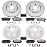 Power Stop 11-14 Honda Odyssey Front & Rear Z17 Evolution Geomet Coated Brake Kit (1x psbCRK4685, 1x psbCRK5857) thumbnail 4