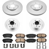 Power Stop 10-13 Kia Forte Front & Rear Z17 Evolution Geomet Coated Brake Kit (1x psbCRK5915, 1x psbCRK5837) thumbnail 1
