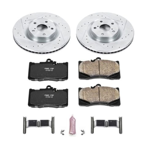 Power Stop 09-11 Lexus GS350 Front & Rear Z23 Evolution Sport Brake Kit (1x psbK2977, 1x psbK5868) thumbnail 1