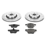 Power Stop 08-09 Volvo S60 Front & Rear Z23 Evolution Sport Brake Kit (1x psbK5196, 1x psbK3063) thumbnail 2