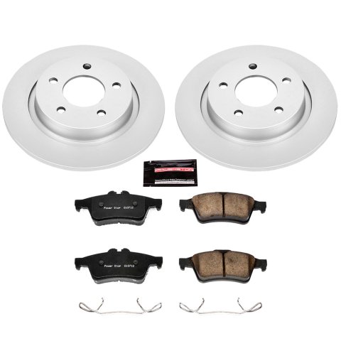 Power Stop 07-13 Mazda 3 Front & Rear Z17 Evolution Geomet Coated Brake Kit (1x psbCRK5279, 1x psbCRK129) thumbnail 5