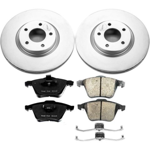 Power Stop 07-13 Mazda 3 Front & Rear Z17 Evolution Geomet Coated Brake Kit (1x psbCRK5279, 1x psbCRK129) thumbnail 6