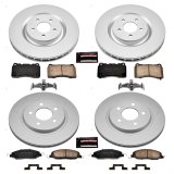 Power Stop 07-11 Ford Mustang Front & Rear Z17 Evolution Geomet Coated Brake Kit (1x psbCRK4547, 1x psbCRK1384) thumbnail 4