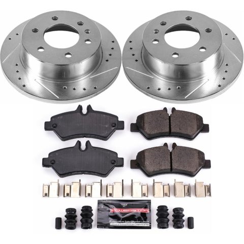 Power Stop 07-09 Dodge Sprinter 3500 Front & Rear Z23 Evolution Sport Brake Kit (1x psbK6234, 1x psbK6198) thumbnail 5