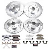 Power Stop 07-08 Infiniti G35 Front & Rear Z26 Street Warrior Brake Kit (1x psbK3022-26, 1x psbK2986-26) thumbnail 4