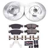 Power Stop 07-08 Infiniti G35 Front & Rear Z23 Evolution Sport Brake Kit (1x psbK2986, 1x psbK3022) thumbnail 4