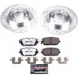 Power Stop 06-15 Mazda MX-5 Miata Front & Rear Z26 Street Warrior Brake Kit (1x psbK4659-26, 1x psbK2451-26) thumbnail 7