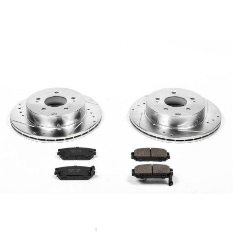 Power Stop 06-12 Mitsubishi Eclipse Front & Rear Z23 Evolution Sport Brake Kit (1x psbK3079, 1x psbK094) thumbnail 4