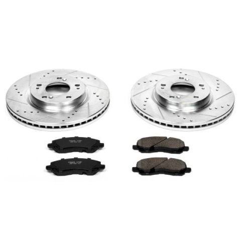 Power Stop 06-12 Mitsubishi Eclipse Front & Rear Z23 Evolution Sport Brake Kit (1x psbK3079, 1x psbK094) thumbnail 5