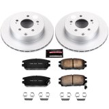 Power Stop 06-12 Mitsubishi Eclipse Front & Rear Z17 Evolution Geomet Coated Brake Kit (1x psbCRK094, 1x psbCRK3079) thumbnail 5