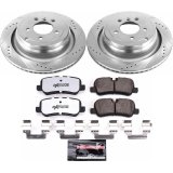 Power Stop 06-09 Land Rover Range Rover Front & Rear Z36 Truck & Tow Brake Kit (1x psbK5624-36, 1x psbK5424-36) thumbnail 4