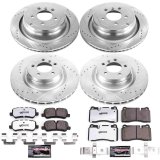 Power Stop 06-09 Land Rover Range Rover Front & Rear Z36 Truck & Tow Brake Kit (1x psbK5624-36, 1x psbK5424-36) thumbnail 7