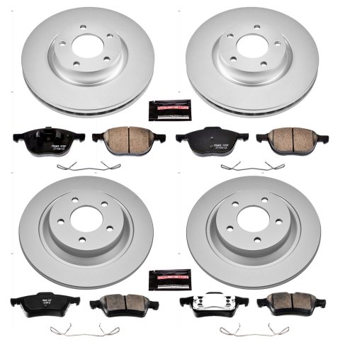 Power Stop 06-07 Mazda 5 Front & Rear Z17 Evolution Geomet Coated Brake Kit (1x psbCRK125, 1x psbCRK5310) thumbnail 3