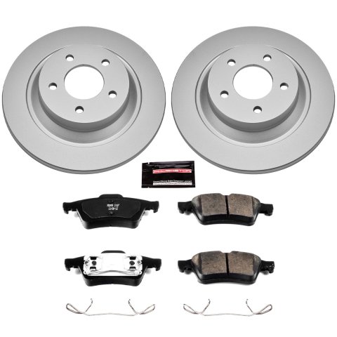Power Stop 06-07 Mazda 5 Front & Rear Z17 Evolution Geomet Coated Brake Kit (1x psbCRK125, 1x psbCRK5310) thumbnail 4