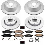 Power Stop 06-07 Buick Rainier Front & Rear Z17 Evolution Geomet Coated Brake Kit (1x psbCRK2050, 1x psbCRK2084) thumbnail 4