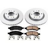Power Stop 06-07 Buick Rainier Front & Rear Z17 Evolution Geomet Coated Brake Kit (1x psbCRK2050, 1x psbCRK2084) thumbnail 5