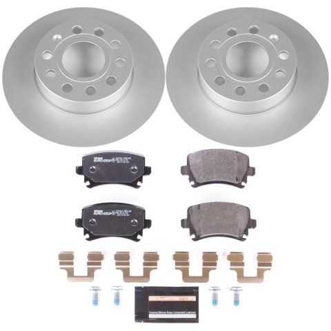 Power Stop 05-10 Volkswagen Jetta Front & Rear Euro-Stop Brake Kit (1x psbESK4623, 1x psbESK4627) thumbnail 7