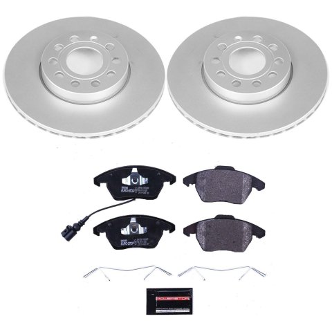 Power Stop 05-10 Volkswagen Jetta Front & Rear Euro-Stop Brake Kit (1x psbESK4623, 1x psbESK4627) thumbnail 9