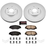 Power Stop 05-06 Honda CR-V Front & Rear Z17 Evolution Geomet Coated Brake Kit (1x psbCRK206, 1x psbCRK3055) thumbnail 4