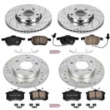 Power Stop 05-06 Audi A4 Front & Rear Z23 Evolution Sport Brake Kit (1x psbK5229, 1x psbK3129) thumbnail 4