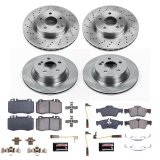 Power Stop 04-06 Mercedes-Benz E500 Front & Rear Autospecialty Brake Kit (1x psbKOE7770, 1x psbKOE5322) thumbnail 3